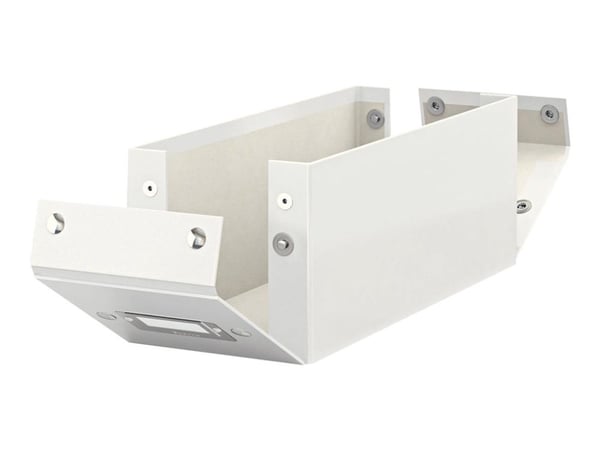 Leitz Click & Store - Medieoppbevaringseske - kapasitet: 30 CD, 60 CD (smal boks), 165 CD (omslag) - hvit