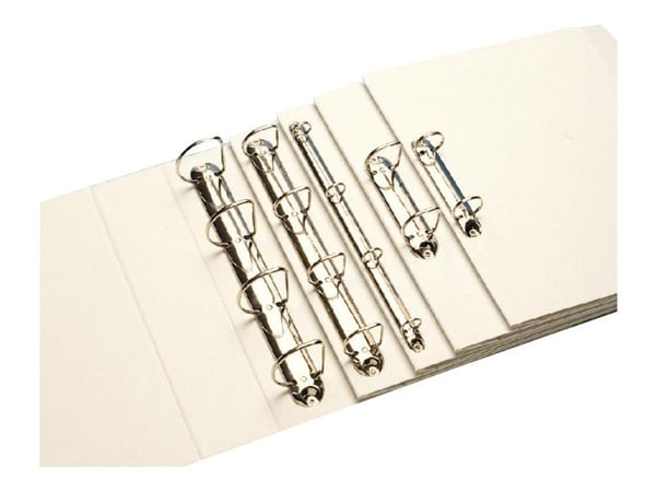 Leitz Standard - Ringperm for presentasjoner - bokryggbredde: 30 mm - for A4 Maxi - kapasitet: 100 ark - hvit