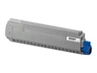 OKI - Gul - original - tonerpatron - for OKI MC860cdtn, MC860cdxn, MC860dn