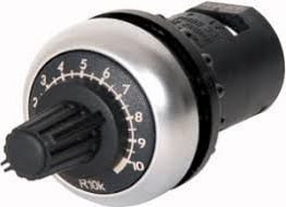 Eaton Potentiometer 470kOhm 0.5W 22mm IP66 M22-R470K (229494) Eaton Potentiometer 470kOhm 0.5W 22mm IP66 M22-R470K (229494)