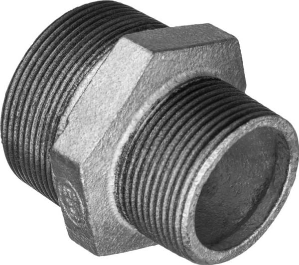 Invena reduksjonsnippel galvanisert 5/4 x 3/4" (ZO-21-032)