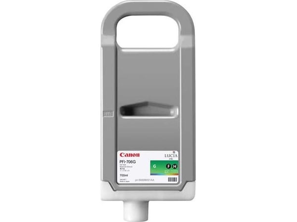 Canon PFI-706 G - 700 ml - grønn - original - blekkbeholder - for imagePROGRAF iPF8400, iPF9400, iPF9400S