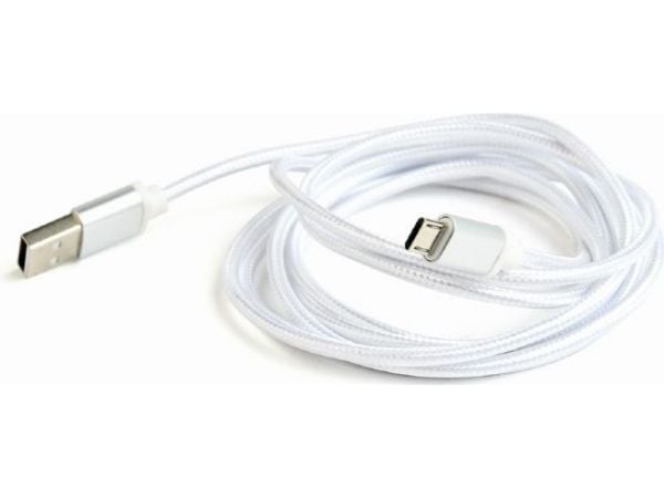 Cablexpert - USB-kaapeli - USB (han) til Micro-USB Type B (han) - USB 2.0 - 1.8 m - muoto - sølv