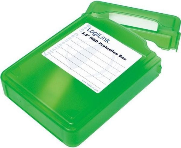 LogiLink UA0133G, Etui, Grønn, 3.5", Sjokkresistent, Vannbestandig