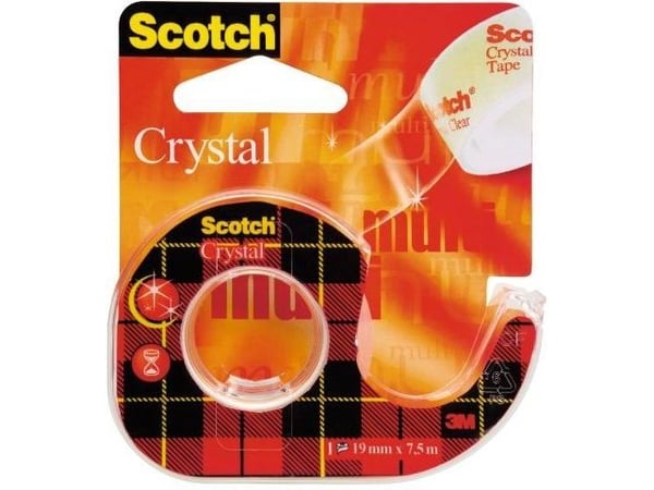 3M tape Scotch Crystal Clear 19x7,5 mm (13K010A)