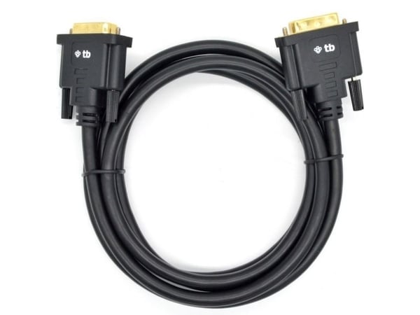 DVI M-M 24+1 -kaapeli 1,8 m. musta, kullattu