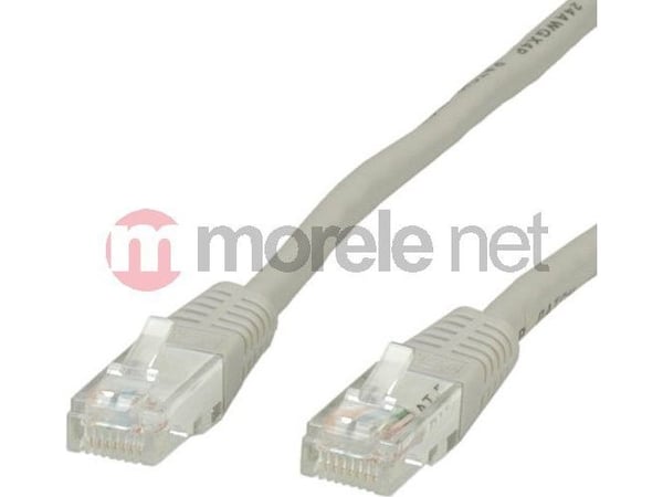 VALUE 21.99.0515, 15 m, Cat5e, U/UTP (UTP), RJ-45, RJ-45, Harmaa