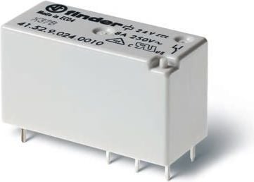 Löytörele 2P 8A 24V DC (41.52.9.024.0010)