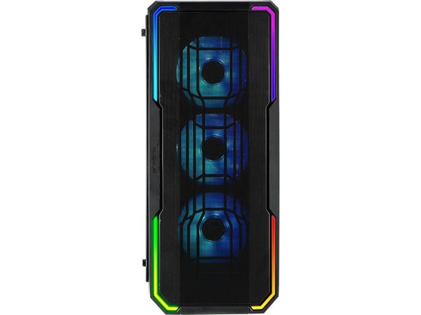 BitFenix BFC-ESM-150-KKWGK-RP, Midi Tower, PC, Svart, ATX, EATX, micro ATX, Mini-ATX, Plast, Stål, Härdat glas, Spela