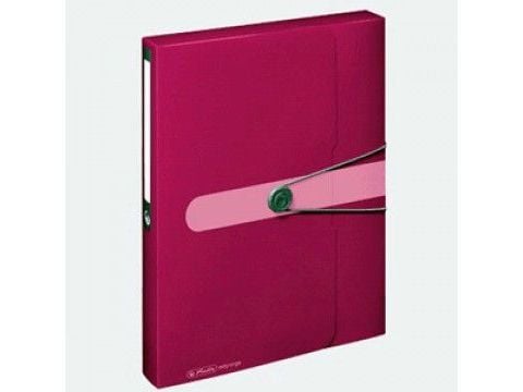 Herlitz 11216397, Polypropylen (PP), Burgunder, A4, 4 cm, 1 stykker