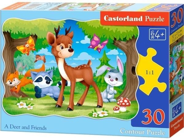 Castorland 30 stk. Fawn og venner (03570)