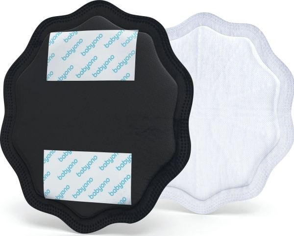 BabyOno 298/02 ammeinnlegg natural 24 stk. svart