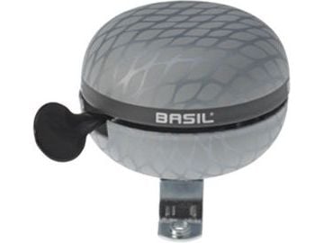 Basil pyöränkello NOIR BELL 60mm, hopea metallinen (BAS-50463)