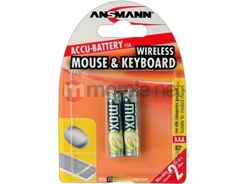 ANSMANN maxE - Akku 2 x AAA - NiMH - (ladattava) - 800 mAh
