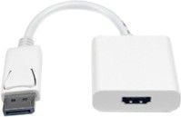 MicroConnect - Videoadapter - DisplayPort han til HDMI hun - hvid - 4K-tuki, aktiivinen