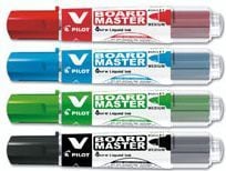 Pilot V, Vihreä, 2,3 mm, 6 mm