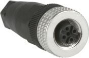 Anslutningskontakt XZCC 4P M12-PG7 hona L