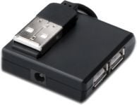 MicroConnect - Hubb - 4 x USB 2.0 - skrivbordsmodell