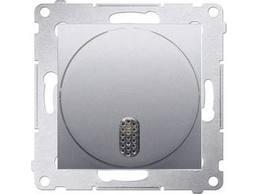 Kontakt-Simon DDS1.01/43, Plast, Sølv, IP20, 230 V, 75 mm, 46,5 mm