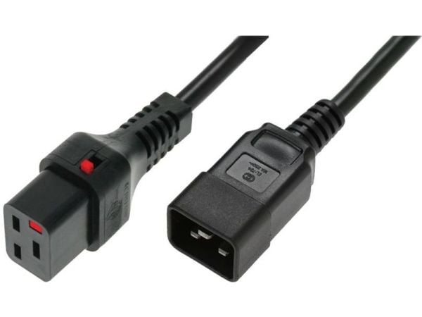 EFB Elektronik EK607SW.2, 2 m, C20-liitin, C19-liitin, 250 V, 16 A