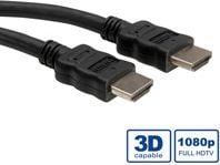 Value 11.99.5543, 3 m, HDMI-tyyppi A (vakio), HDMI-tyyppi A (vakio), 1920 x 1080 pikseliä, 3D, Musta