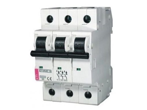 Eti-Polam Pienoiskatkaisija ETIMAT10 3P B 10A 10kA AC - 002125714