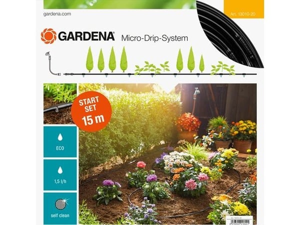 Gardena MICRO-DRIP PLANTERÆKKER 15 M