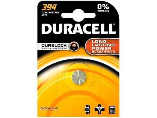 Duracell Watch 394 - Batteri SR45 - silveroxid