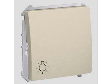 Kontakt-Simon BMS1.01/12, Tryckknappsbrytare, Plast, IP20, IP44, 250 V, 10 A, 75 mm