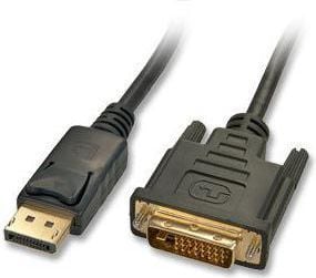 Lindy 41493, 5 m, DVI-D, DisplayPort, 2,7 Gbit/s, Sort, Hankjønn/hankjønn
