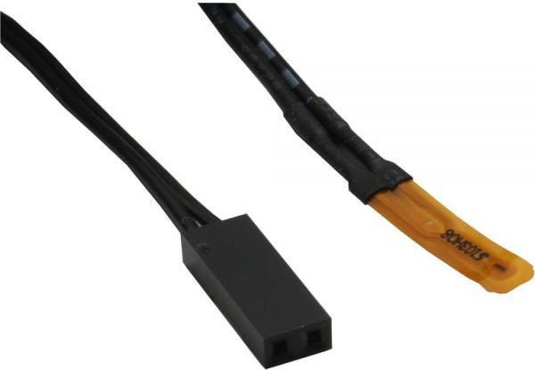 InLine 4043718118878, Testiluotain, Sort, 1 m, 10000 ohm (O), -50 - 90 °C