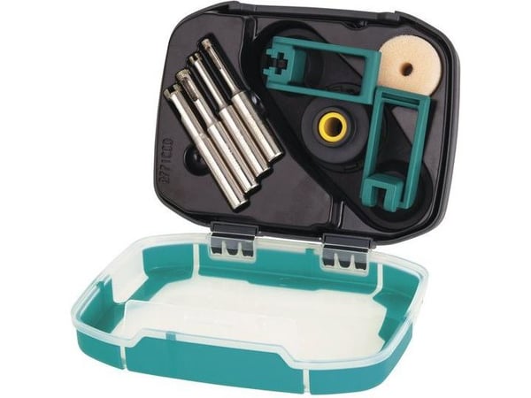 wolfcraft GmbH 8771000, Drill, Sett, Rustfritt stål, Boks, 5, 4, 5, 6, 8, 10 mm