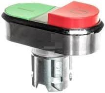 Siemens 3SU10513BB420AK0 3SU1051-3BB42-0AK0 dubbeltryckknapp (B x H) 29,9 x 57,9 mm IP66, IP67, IP69/IP69K, 1 st