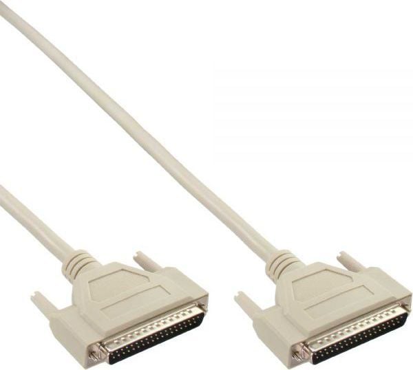 InLine 37372, Beige, 2 m, DB37 M, DB37 M, 175 mm, 225 mm