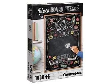 Clementoni Black Board Puzzle - Think Outside the Box - puslespill - 1000 deler