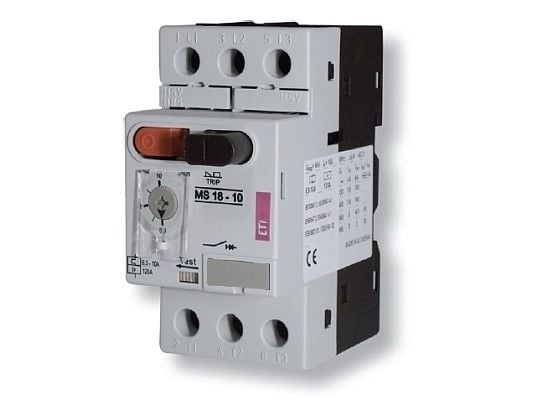 Eti-Polam motorbryter 3P 5,5 kW 9-14A MS18-9-14A - 004600350