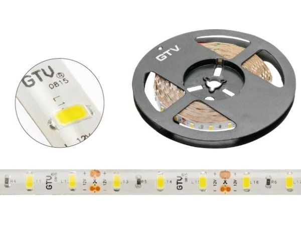 GTV LED nauhat 5m 60kpl/m 16W/m 12V (LD-5630-300-65-ZB)
