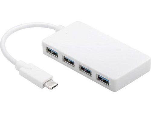 Goobay 66274, Koblet med ledninger (ikke trådløs), USB 3.2 Gen 1 (3.1 Gen 1) Type-C, Hvit, 5 Gbit/s, USB 3.2 Gen 1 (3.1 Gen 1) Type-A, 40 mm
