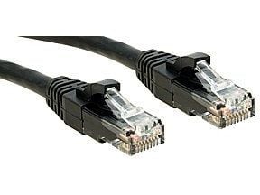 Lindy 45433, 2 m, Cat6, U/UTP (UTP), RJ-45, RJ-45, Svart