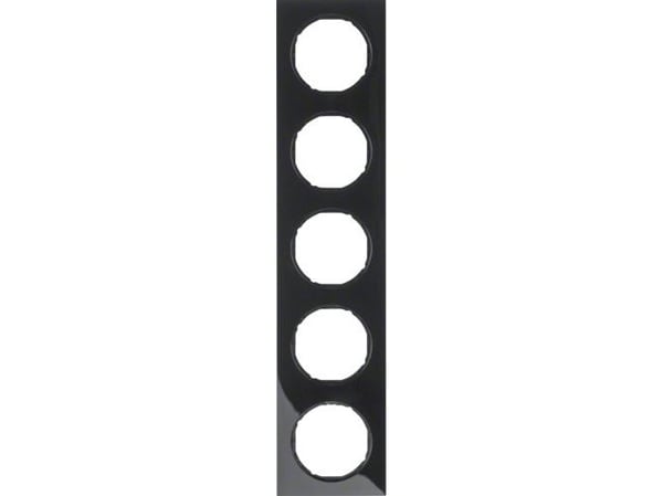 Berker 10152245, Svart, Termoplast, Skruvlös, Berker, Glansigt, R.3