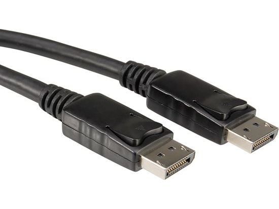 ROLINE DisplayPort Cable DP-DP. M/M. Black. 1.0m