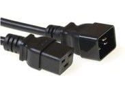 MicroConnect - Strømkabel - IEC 60320 C19 til IEC 60320 C20 - 16 A - 50 cm - lajiteltu