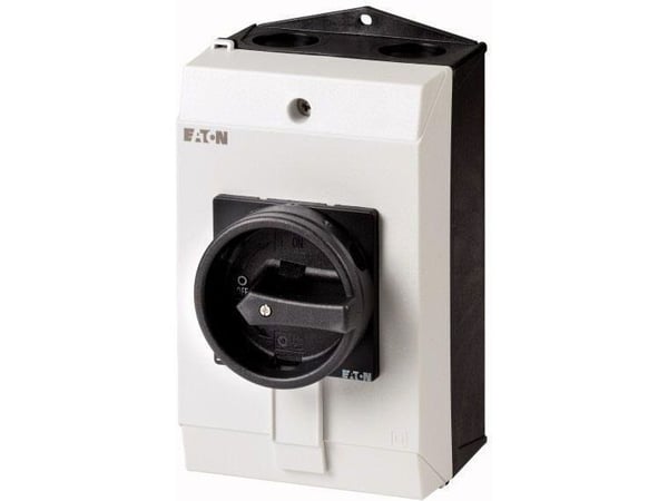 Eaton P1-32/I2/SVB-SW/N, Roterande brytare, 3P, Svart, Vit, IP65, 50-60 hz, 32 A