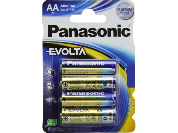 Panasonic Evolta LR6EGE - Batteri 4 x AA-type - Alkalisk