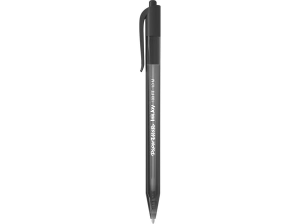 Kuglepen, Paper Mate Inkjoy 100, 1 mm, sort, pakke a 80+20 stk