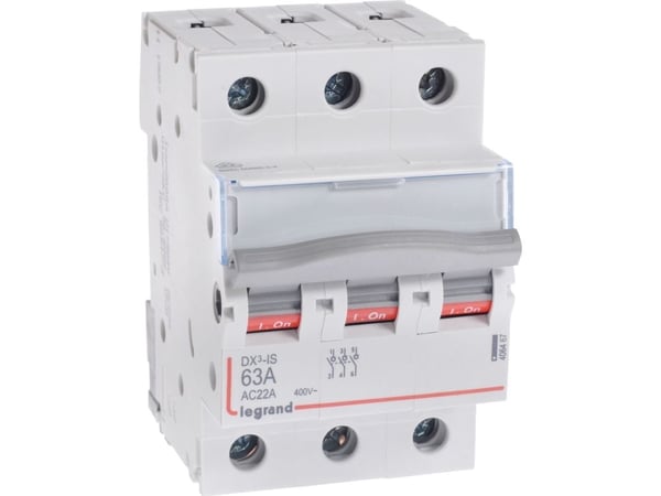 Legrandin erotuskytkin FR 303 3P 63A - 406467 - 406467