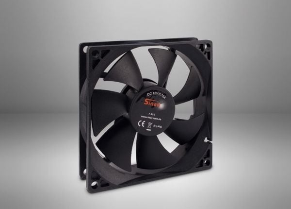 Inter-Tech 92mm Fan Bulk - Sisäosa tuulettimen kanssa - 92 mm