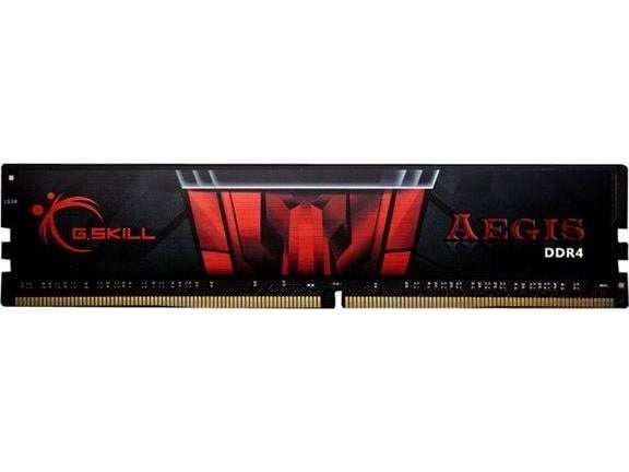 G.Skill AEGIS - DDR4 - modul - 16 GB - DIMM 288-pin - 2666 MT/s / PC4-21300 - CL19 - 1.2 V - ej buffrad - icke ECC