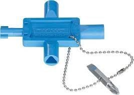 Hensel universalnyckel tvåspårig triangel 8 mm fyrkant 8 mm US 1 (68000290)