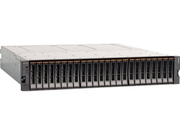 Lenovo Storage V3700 V2 SFF Control Enclosure - Harddiskarray - 24 brønner (SAS-3) - iSCSI (1 GbE) (ekstern) - kan monteres i rack - 2U - TopSeller